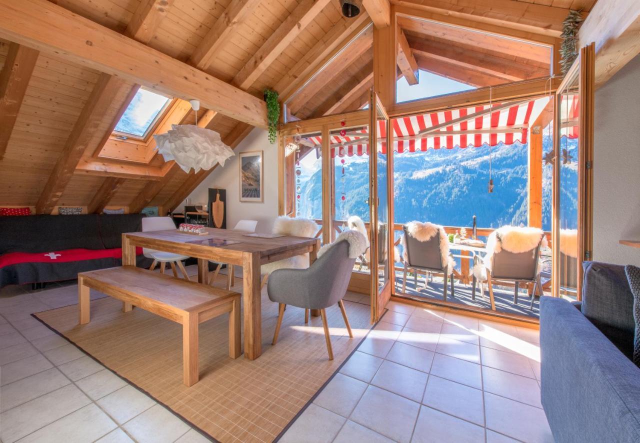 Chalet Rose Penthouse Wengen Eksteriør bilde