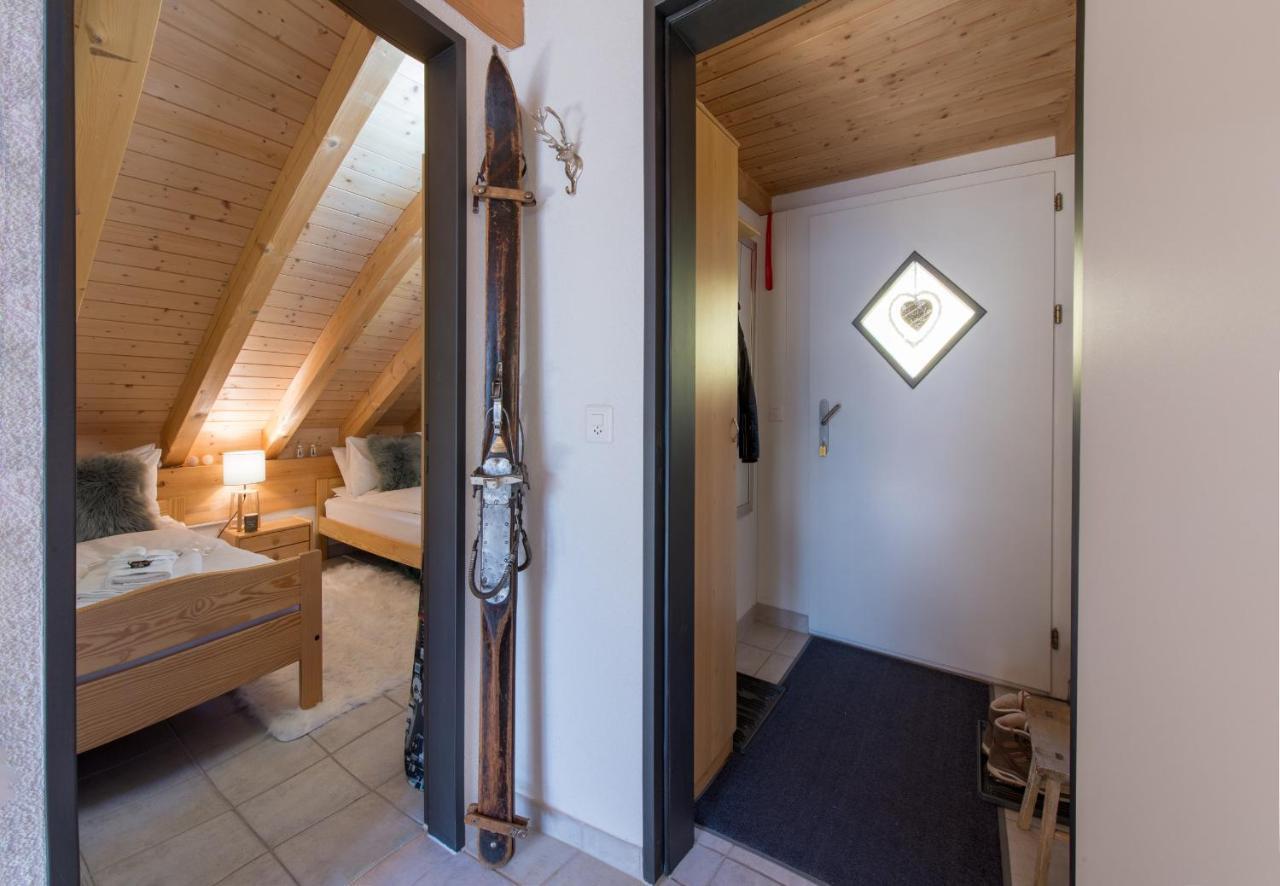 Chalet Rose Penthouse Wengen Eksteriør bilde