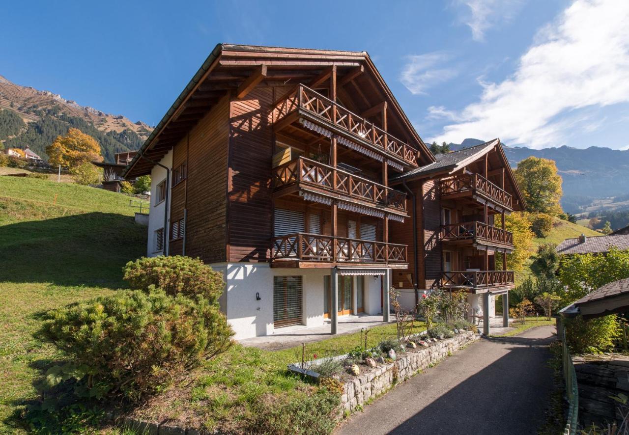 Chalet Rose Penthouse Wengen Eksteriør bilde