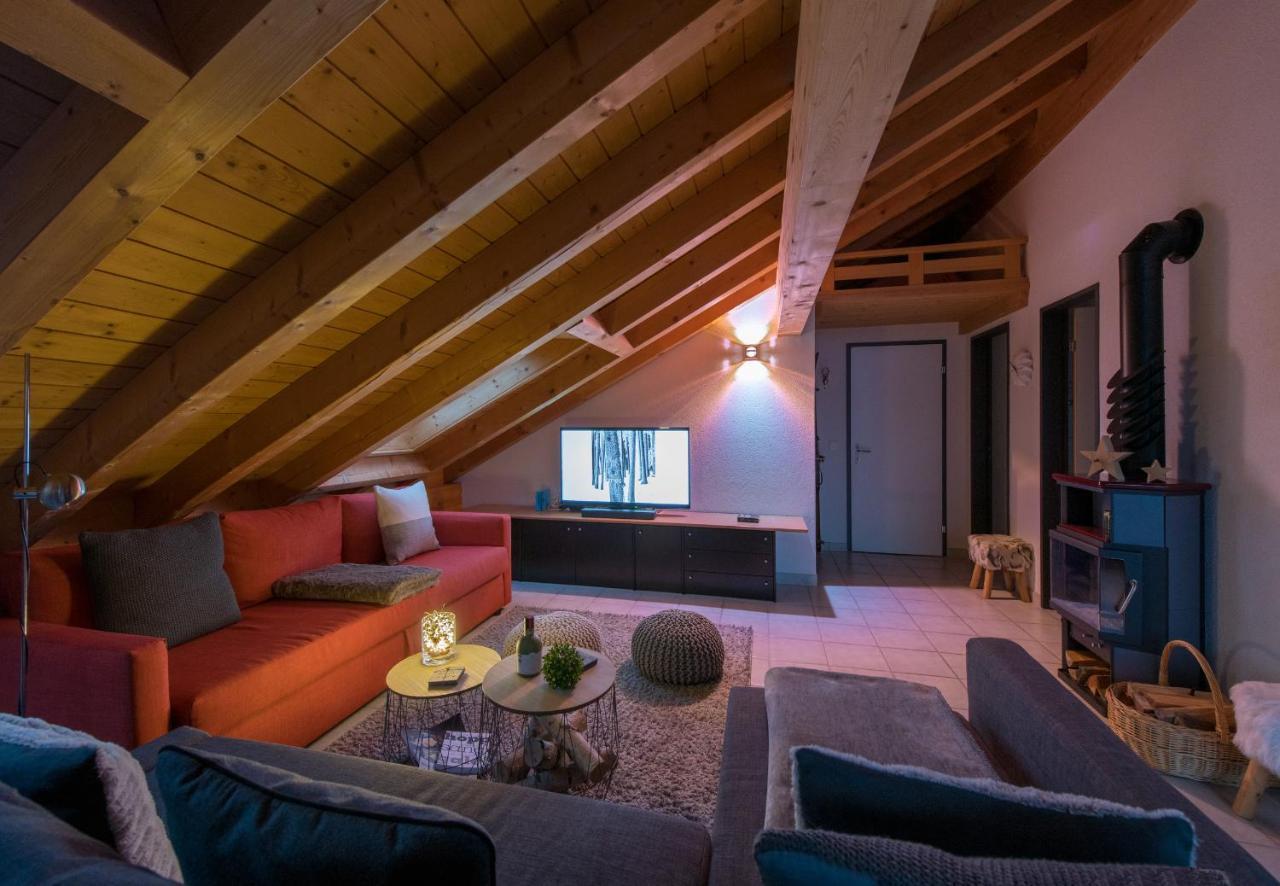 Chalet Rose Penthouse Wengen Eksteriør bilde