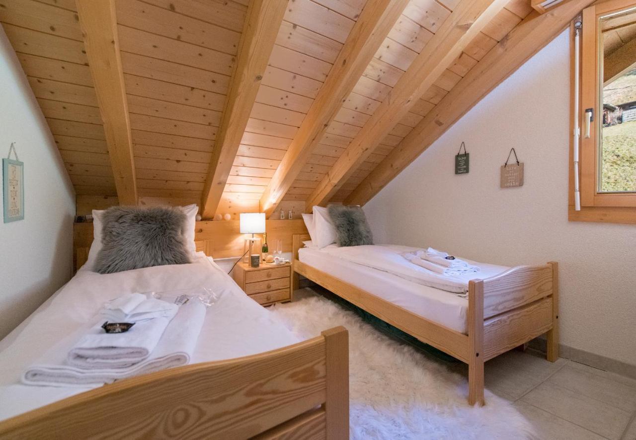 Chalet Rose Penthouse Wengen Eksteriør bilde