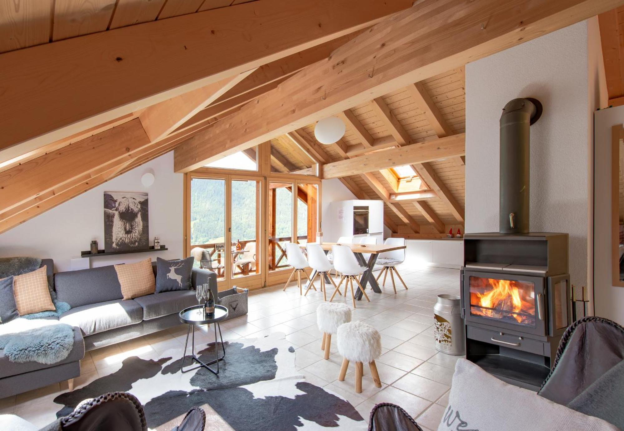 Chalet Rose Penthouse Wengen Eksteriør bilde