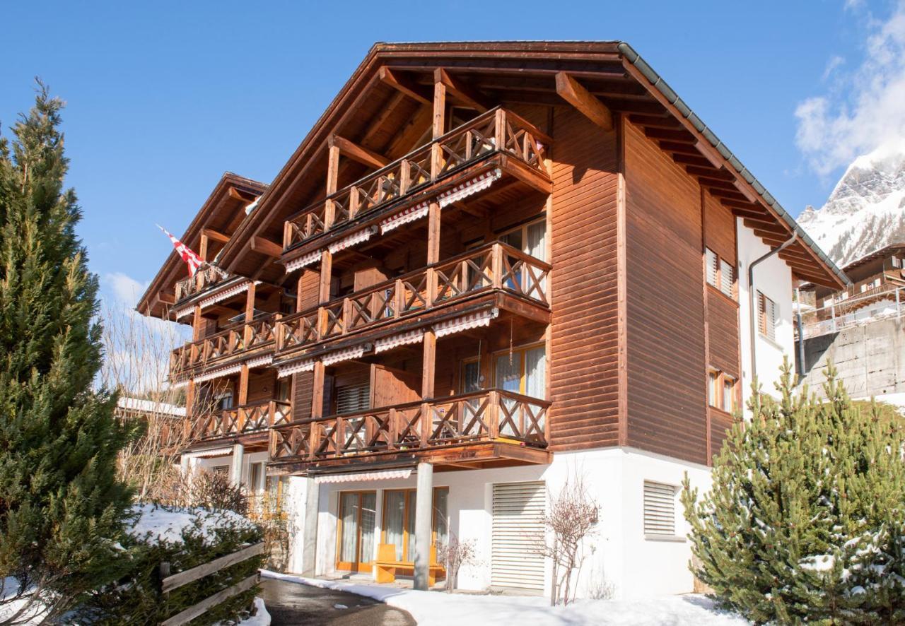 Chalet Rose Penthouse Wengen Eksteriør bilde